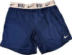 Nike Girls Dri-FIT Trophy Training Shorts Blue/Pink